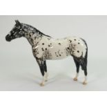 Beswick Appaloosa Stallion Horse 1772 : restuck rear leg