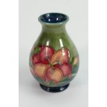 Moorcroft Freesia Patterned Vase: boxed , height 9cm