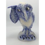 Peggy Davies Grotesque Limited Edition bird figure The Listener: height 27cm