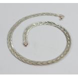 Silver neckchain 14.5g: Length 40cm.