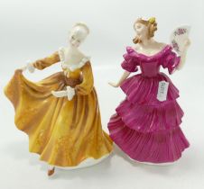 Royal Doulton Lady Figures Kirsty HN23281 & Jennifer HN3447(2):