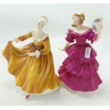 Royal Doulton Lady Figures Kirsty HN23281 & Jennifer HN3447(2):