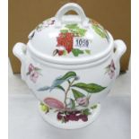 Portmeirion Pomona Patterned large Soup Tureen: height 22cm