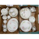 Johnson Bros Celebrity patterned Ironstone Tea Ware(2 trays):