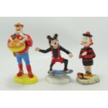 Beswick Ware Comic figures to include Minnie The Minx, Biffa The Bear & Desperate Dan(3)
