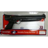 Crossman 1322 .22 Air Pistol: in original packaging: