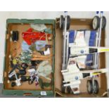 A collection of Vintage Action Man Accessories: together with Vintage Starwars items & Maclaren