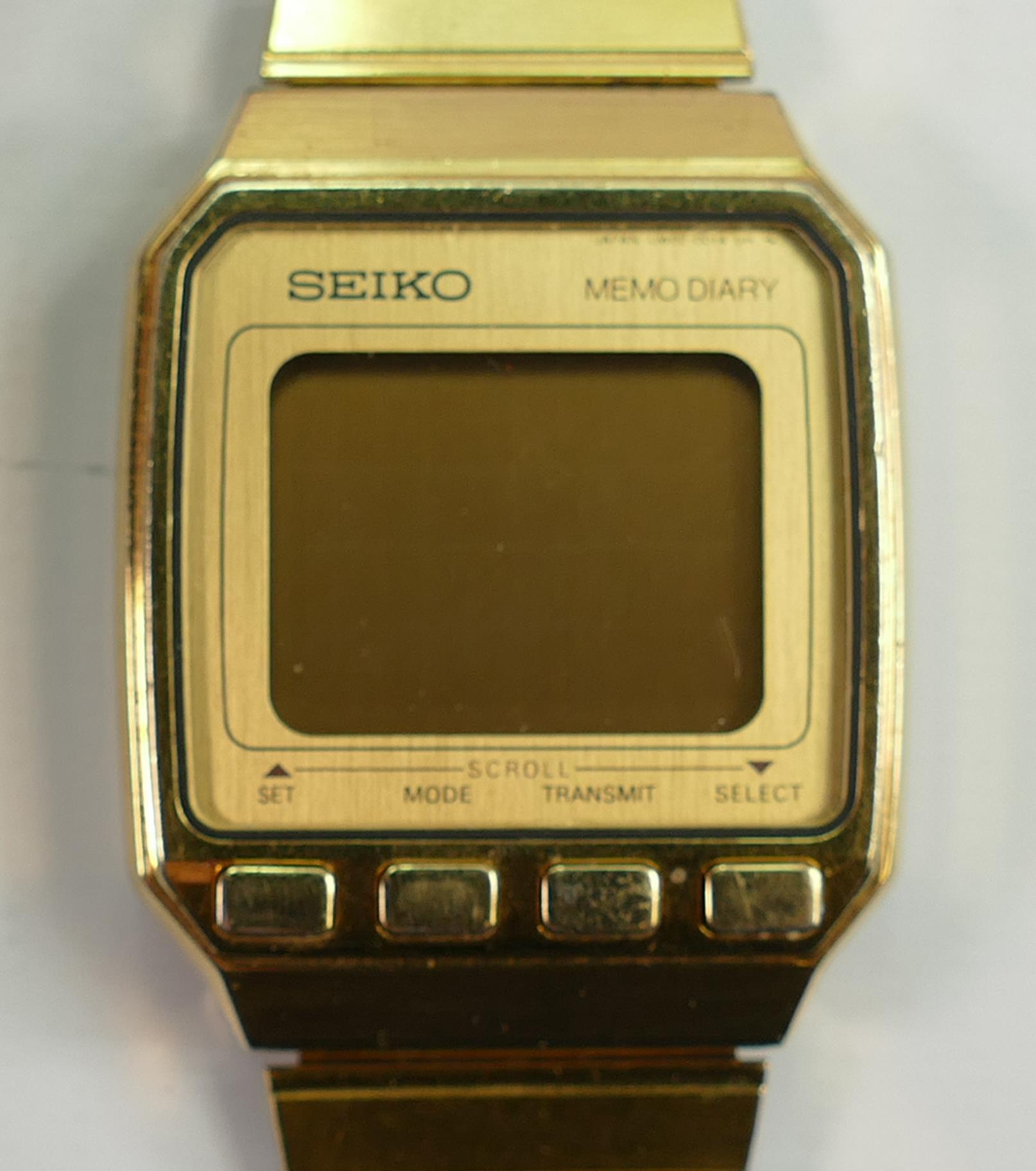 Boxed with instructions Seiko Memo Diary Retro Watch with Diary pad: sorry no battery to test but - Image 4 of 4