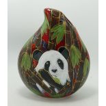 Anita Harris Panda Teardrop vase H22 1/2cm
