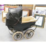 Hubcar Branded Antique Dolls Pram: