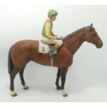 Beswick Connoisseur model of Lester Piggot on Nijinsky 2352: marked seconds