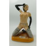 Peggy Davies Erotic Figure Megan: Artists Proof with later over-painting by vendor with nail varnish