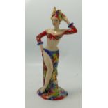 Kevin Francis Erotic Figure Carmen Miranada: Limited Edition with later over-painting by vendor with