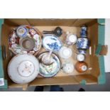 A collection of Chinese & Japanese Decorative Bowls , Plates & vases:
