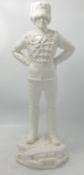 Michael Sutty Unfinished Large Figure of Churchill: height 40cm