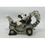 Disney Showcase Cardew Design Limited Edition Novelty Teapot Automobile Mickey: height 23cm