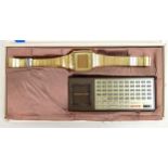 Boxed with instructions Seiko Memo Diary Retro Watch with Diary pad: sorry no battery to test but