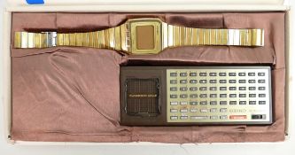 Boxed with instructions Seiko Memo Diary Retro Watch with Diary pad: sorry no battery to test but