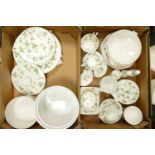 A large collection of Wedgwood Wild Strawberry patterned tea & dinner ware to include: dinner