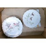 A collection of Royal Worcester Birds of Dorothy Doughty Dessert Plates(7)