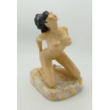 Peggy Davies Erotic Lolita Figurine artist original colour way 1/1: By Victoria Bourne, height