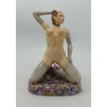 Peggy Davies Erotic Figure Megan: Artists Proof with later over-painting by vendor with nail varnish