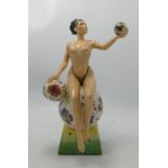 Peggy Davies Erotic Figure Isadora: Artist Original Colourway with later over-painting by vendor