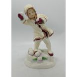 Royal Worcester Child Figure December: