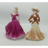 Coalport Ladies of Fashion Figures Belinda & Joan(2):