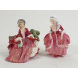 Royal Doulton Lady Figures Lydia & Goody Two Shoes(2):