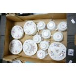 A collection of Paragon & Minton Floral Decorated tea ware: