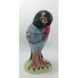 Peggy Davies Grotesque Limited Edition bird figure The Whisper: height 27cm