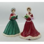 Two Royal Doulton Twelves Days of Christmas Figures(2):