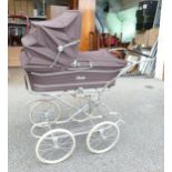 Large 1970s' Swallow Branded Pram: