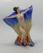 Peggy Davies Erotic Figure Chantelle : Limited Edition with later over-painting by vendor with
