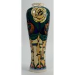 Moorcroft large vase A Tribute to Charles Rennie Mackintosh: Designed by Rachel Bishop. Trial