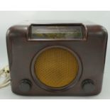 Bush DAC 90A Bakelite Valve Radio: