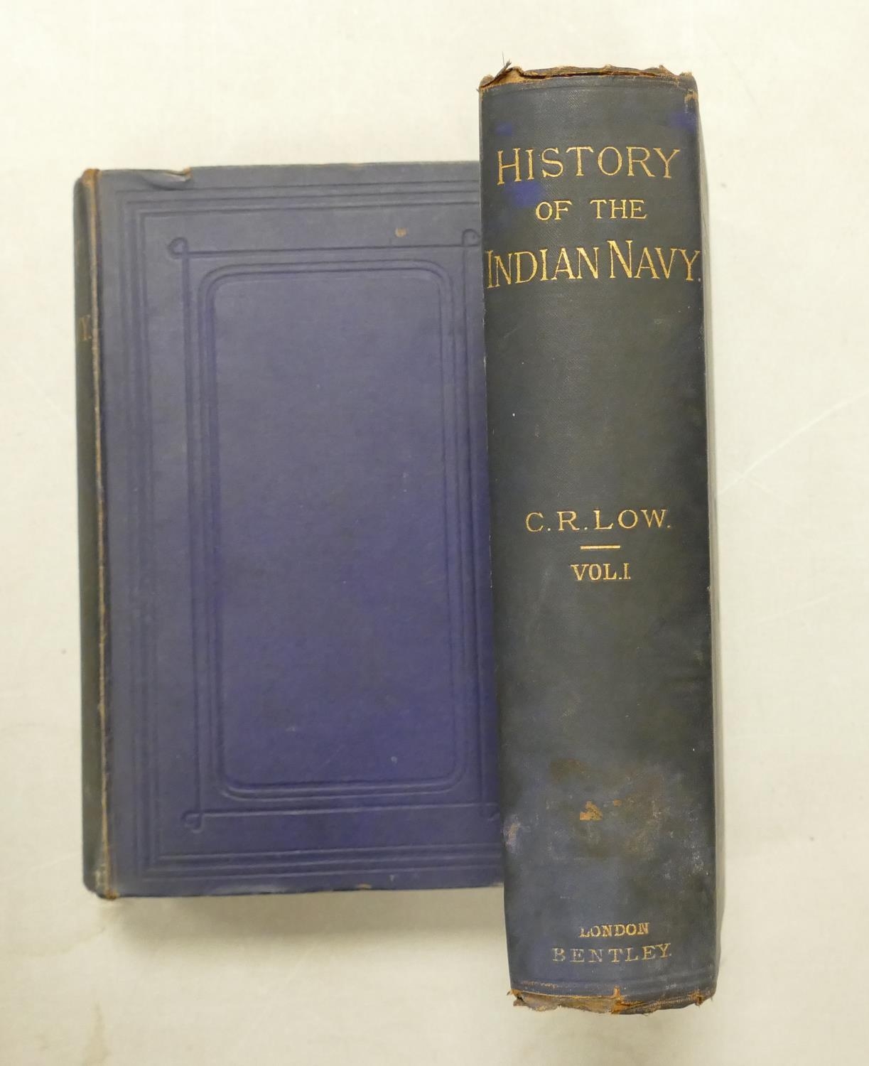 History of the Indian Navy CR Low in 2 volumes original First Edition