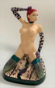 Peggy Davies Erotic Figure Megan: Artists Proof with later over-painting by vendor with nail varnish