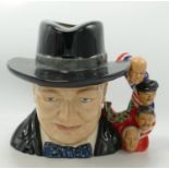 Noble Ceramics large character jug Sir Winston Churchill