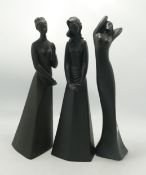 Royal Doulton Seconds Limited Edition Figures: Sympathy , Contemplation & Yearning(3)