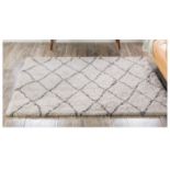 A brand new 'Unique Loom' branded rug: Marrakesh Collection Fume 245cm x 245cm.