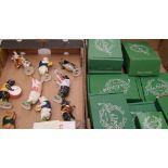A collection of 10 Beswick Pig Prom figures: Andrew, Christopher, Daniel, David, James, John,