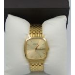 Rotary Branded Gold Plated Dress Watch: RRP £185, links removed but present, purchased by vendor
