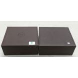 Constantin Weisz leather watch display boxes: (2)