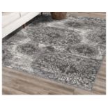 A brand new 'Unique Loom' branded rug: Sofia Collection Grey/cream 245cm x 335cm.