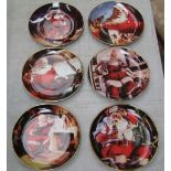 Set of six special edition Things go better with coke plates: Boxed