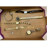 A collection of ladies watches: to include Sekonda, Citizen etc (6)