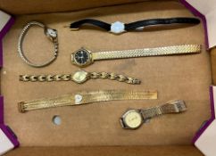 A collection of ladies watches: to include Sekonda, Citizen etc (6)