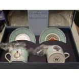 Wedgwood boxed Millennium cup and saucer set: